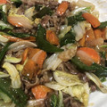 うにくれそん's cooksnap of when they made ウチの定番・白菜と牛小間の塩炒め煮。.