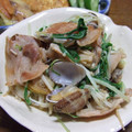 tamiko54's cooksnap of when they made あさりと水菜の炒め物.