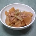 ３７チュウ's cooksnap of when they made ご飯のお供♪大根葉とツナの炒め煮.