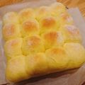 mi・haru's cooksnap of when they made ふわっふわ♪かぼちゃミルクちぎりパン.