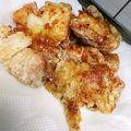 ♡のんちゃ♡♡'s cooksnap of when they made 塩ワサビ唐揚げ☆青海苔風味♪お弁当にも！.