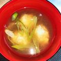 torocheese's cooksnap of when they made いわしのシンプルつみれ汁.