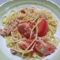 ジョングレ's cooksnap of when they made オッサンの冷製パスタ　ツナとトマト.