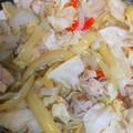 クック7KUSVU☆'s cooksnap of when they made きゃべつと鶏肉の中華炒め.
