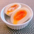 くう☆☆'s cooksnap of when they made 超簡単麺つゆ節約分量でも旨い♡半熟味玉子.