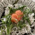ナモテＤＡＩ's cooksnap of when they made 簡単♪明太子としらすの丼.