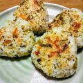 ⭐とっくん⭐'s cooksnap of when they made 香ばし旨いっ♡ごま高菜チーズ焼おにぎり.