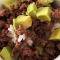 sugarbeast's cooksnap of when they made ＊作り置き！アボカド肉味噌そぼろ＊.