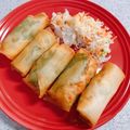 ｊ爺ｊ's cooksnap of when they made 大葉ささみ明太チーズ春巻き~冷凍OK ~.