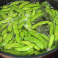 yu_kii⑅♡'s cooksnap of when they made ビールのおつまみ⌒☆枝豆(枝付き)ゆで方.