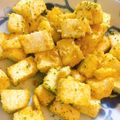 seacomet's cooksnap of when they made 切るだけ簡単！はんぺんのカレーチーズ和え.