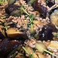 ☆かおりﾝｺﾞ☆'s cooksnap of when they made 簡単！茄子とひき肉のニンニク味噌炒め.