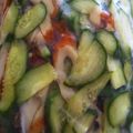クック7NA4SM☆'s cooksnap of when they made 作り置きに最適！胡瓜と竹輪の胡麻酢和え.