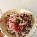 ボブ♪'s cooksnap of when they made 紫玉ねぎと生ハムのマリネ.