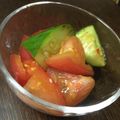 ikeDA！'s cooksnap of when they made トマト胡瓜☆簡単中華サラダ.