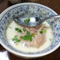 ブロッコリー娘。's cooksnap of when they made カップスープの素でオートミール朝ごはん♪.