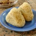 みーき☆23's cooksnap of when they made 大葉風味☆味噌マヨ味のおにぎり.
