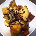 9b_pencil's cooksnap of when they made さつまいもとナッツのバターきんぴら.