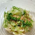 ♪ゆかたん♡'s cooksnap of when they made 簡単おいしい冷うどん☆納豆おろし.