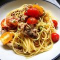 なすのお漬物's cooksnap of when they made 暑い日に！冷しゃぶ冷やし中華風冷製パスタ.