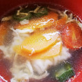 クック34WSNP☆'s cooksnap of when they made 青梗菜とトマトの中華風スープ.