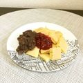 ☆こまっと☆'s cooksnap of when they made ホットケーキにあんこのっけるだけ.