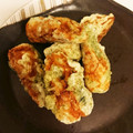 gantaro♪'s cooksnap of when they made ちくわの磯辺揚げ.