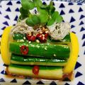 辰夫女子's cooksnap of when they made きゅうりととろろ昆布のポン酢和え.