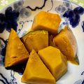 Heyahiro's cooksnap of when they made レンジでカボチャの煮物.