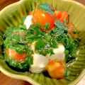そもそもさん's cooksnap of when they made モロヘイヤとトマトのさっぱり和え.