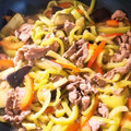クック7NA4SM☆'s cooksnap of when they made ナスとピーマンの焼き肉のタレ炒め.