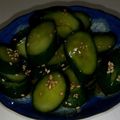 みっこまま3☆'s cooksnap of when they made ☆胡麻油香る☆キュウリの漬物.