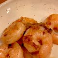 おひつじママ's cooksnap of when they made 海老のバターガーリック炒め.