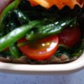 星を射る's cooksnap of when they made 爽やかに♪ほうれん草とトマトの和え物.