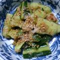 みか721's cooksnap of when they made 簡単すぎ☆居酒屋のたたき梅きゅうり☆.