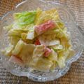 星を射る's cooksnap of when they made キャベツ＆かにかまの柚子胡椒マヨサラダ★.