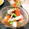 はらぺことりっぷ's cooksnap of when they made 夏の晩酌に♪長芋とミョウガのもずく酢和え.