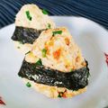 はらぺことりっぷ's cooksnap of when they made 栄養花まる◎しらすチーズおにぎり.