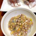 ルぴあ's cooksnap of when they made はじめての三枚おろし！あじのなめろう.