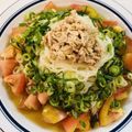 zuwanko♪'s cooksnap of when they made トマト＆ツナのぶっかけそうめん.
