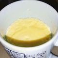 お芋大好きオバサン's cooksnap of when they made おやつに☆ﾚﾝｼﾞで簡単すぎるﾌﾟﾘﾝ♪.