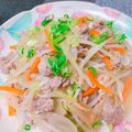 ☆３匹の子ぶた☆'s cooksnap of when they made うまい！　シャキシャキ！　もやし炒め.