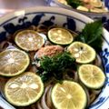 ちよこれいと♡'s cooksnap of when they made あごだし★すだちおろしうどん.