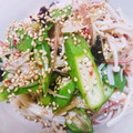 ことりんぐ's cooksnap of when they made みょうが・えのき・オクラの梅肉和え.