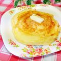 めみたん☆'s cooksnap of when they made 改良☆旦那のふわふわホットケーキ.