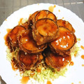 Chiccoちこ's cooksnap of when they made 茄子のはさみ揚げあんかけ.