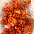 yuki☆☆♫'s cooksnap of when they made 唐揚げ！？いいえ、豚の地獄炒めです。.
