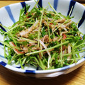 ペキのリリー's cooksnap of when they made 豆苗とカニカマのごまポン炒め.