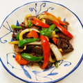あっこ姉's cooksnap of when they made 牛肉と玉ねぎのちょっぴりオトナ炒め♡.