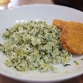 どこでもいっしょ's cooksnap of when they made 妊婦 産後 授乳中 小松菜とじゃこの炒飯.